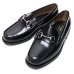 画像2: G.H.BASS（ジーエイチバス）LINCOLN MOC BIT LOAFER（リンカーンモックビットローファー）ラバーソール/Black（ブラック） (2)