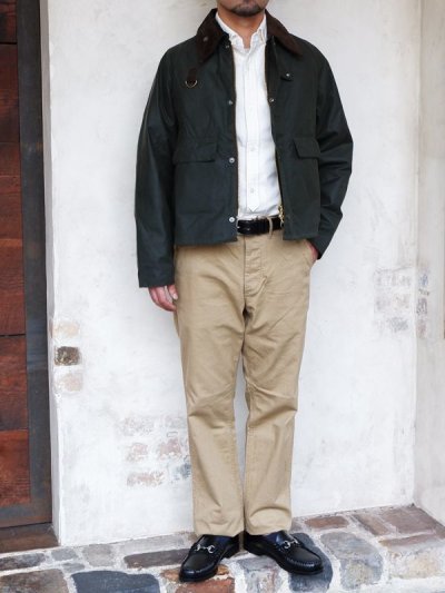 画像16: Barbour（バブァー）SPEY JACKET（スペイジャケット）"Wax Cotton" / Sage（セージ）