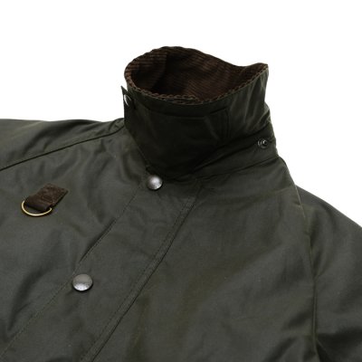 画像6: Barbour（バブァー）SPEY JACKET（スペイジャケット）"Wax Cotton" / Sage（セージ）
