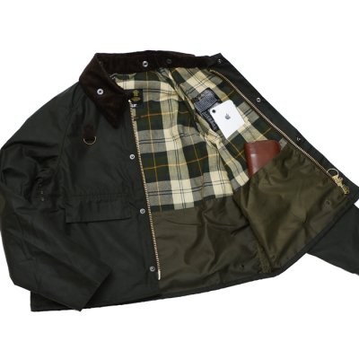 画像5: Barbour（バブァー）SPEY JACKET（スペイジャケット）"Wax Cotton" / Sage（セージ）