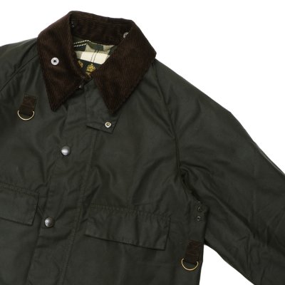 画像3: Barbour（バブァー）SPEY JACKET（スペイジャケット）"Wax Cotton" / Sage（セージ）