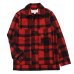 画像1: FILSON（フィルソン）MACKINAW WOOL CRUISER（マッキーノウールクルーザー）/RED×BLACK（レッド×ブラック） (1)