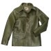 画像1: Y'2 LEATHER（ワイツーレザー）ECO HORSE 30'S CAR COAT（エコホース30'Sカーコート）/Olive（オリーブ） (1)