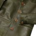 画像4: Y'2 LEATHER（ワイツーレザー）ECO HORSE 30'S CAR COAT（エコホース30'Sカーコート）/Olive（オリーブ）