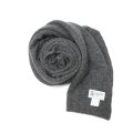Johnstons of Elgin（ジョンストンズオブエルガン）Uni Knit Tubular Scarf（チューブラースカーフ）CASHMERE/Dark Granite（ダークグレー）