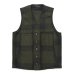 画像1: FILSON（フィルソン）MACKINAW WOOL VEST（マッキーノウールベスト）/Forest Green×Brown（フォレストグリーン×ブラウン）※XSサイズのみ (1)