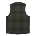 画像2: FILSON（フィルソン）MACKINAW WOOL VEST（マッキーノウールベスト）/Forest Green×Brown（フォレストグリーン×ブラウン）※XSサイズのみ (2)