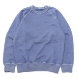 Good On（グッドオン）Raglan Crew Sweat（ラグランクルースウェット）"Pigment Dye"/Lt.Purple（ライトパープル）