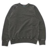 Good On（グッドオン）Raglan Crew Sweat（ラグランクルースウェット）"Pigment Dye"/Black（ブラック）