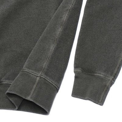 画像5: Good On（グッドオン）Raglan Crew Sweat（ラグランクルースウェット）"Pigment Dye" / Black（ブラック）