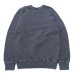 画像2: Good On（グッドオン）Raglan Crew Sweat（ラグランクルースウェット）"Pigment Dye"/Navy（ネイビー） (2)