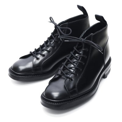 画像1: Tricker's（トリッカーズ）モンキーブーツ（リッジウェイソール）/Black Box Calf（ブラックボックスカーフ）