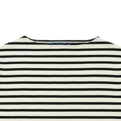 画像3: SAINT JAMES(セントジェームス)OUESSANT(ウエッソン)/ECRU×NOIR(キナリ×ブラック)