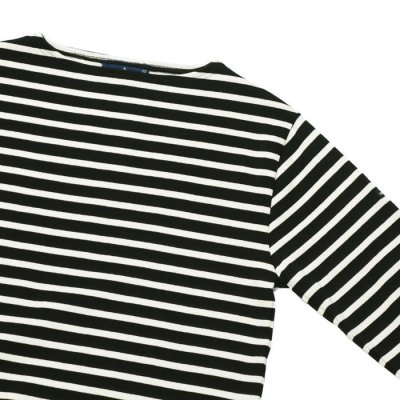 画像4: SAINT JAMES(セントジェームス)OUESSANT(ウエッソン)/NOIR×ECRU(ブラック×キナリ)