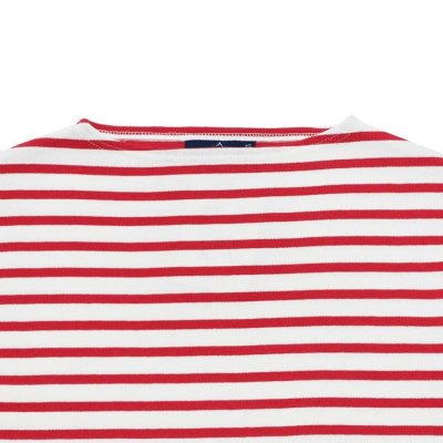 画像3: SAINT JAMES（セントジェームス）OUESSANT（ウエッソン）/NEIGE×TULIP（ホワイト×レッド）