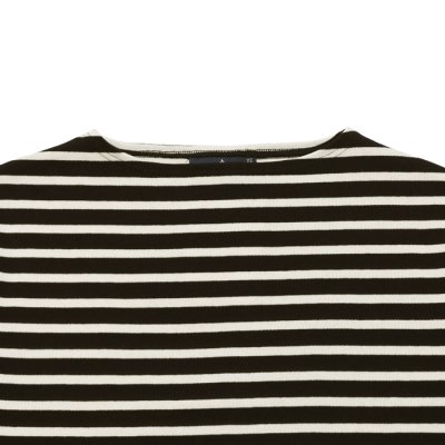 画像3: SAINT JAMES(セントジェームス)OUESSANT(ウエッソン)/NOIR×ECRU(ブラック×キナリ)