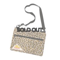 『OUTLET』KELTY（ケルティ）DP FLAT POUCH"SM"（DPフラットポーチSM）/Gold Leopard（ゴールドレオパード）