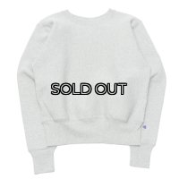 『OUTLET』Champion（チャンピオン）REVERSE WEAVE CREW NECK SWEATSHIRT・Made in USA（リバースウィーブクルーネックスウェットシャツ・アメリカ製） / Oxford（オックスフォードグレー）※Sサイズのみ