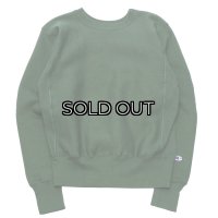 ＜50%OFF＞Champion（チャンピオン）”旧モデル” REVERSE WEAVE CREW NECK SWEATSHIRT（リバースウィーブクルーネックスウェットシャツ・）”Made in USA" / Moss Green（モスグリーン）※Sサイズ
