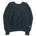 画像1: ＜OUTLET＞Champion（チャンピオン）REVERSE WEAVE CREW NECK SWEATSHIRT（リバースウィーブクルーネックスウェットシャツ）/Navy（ネイビー）Made in USA※Sサイズのみ (1)