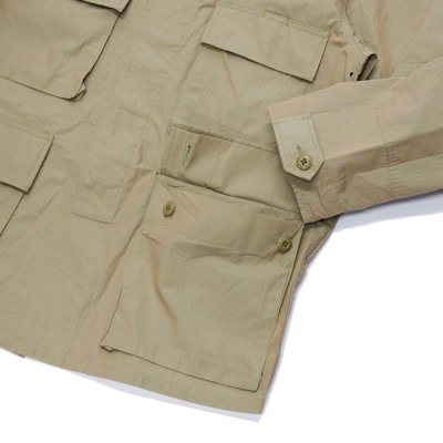 画像5: 『OUTLET』*A VONTADE（アボンタージ）BDU Tropical Jacket（BDUトロピカルジャケット）"Yarn Dyed Ripstop"/ Khaki（カーキ）