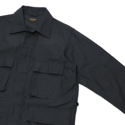 画像4: 『OUTLET』*A VONTADE（アボンタージ）BDU Tropical Jacket（BDUトロピカルジャケット）"Yarn Dyed Ripstop" / Ink（インク）