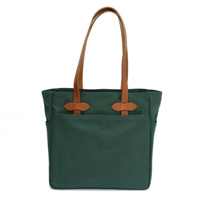 画像2: FILSON（フィルソン）OPEN TOTE BAG（オープントートバッグ）/GREEN（グリーン）