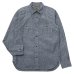 画像1: Nigel Cabourn（ナイジェル・ケーボン）NEW MEDICAL SHIRT（ニューメディカルシャツ）/Indigo（インディゴ） (1)