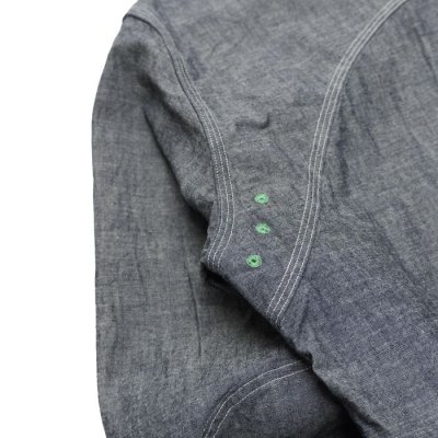 画像6: Nigel Cabourn(ナイジェル・ケーボン)NEW MEDICAL SHIRT(ニューメディカルシャツ)/ Indigo(インディゴ)