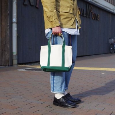 画像5: L.L.Bean（エルエルビーン）Boat&Tote Bag Open Top"S"（ボートアンドトートバッグ オープントップS）/Dk.Green（ダークグリーン）