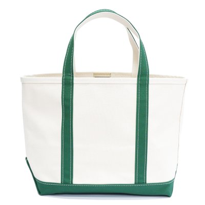 画像1: L.L.Bean（エルエルビーン）Boat&Tote Bag Open Top"M"（ボートアンドトートバッグ オープントップM）/Dk.Green（ダークグリーン）