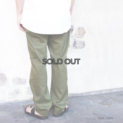 画像8: F.O.B FACTORY(エフオービーファクトリー)EASY PANTS(イージーパンツ)"CL SOLOTEX" / Navy(ネイビー)【裾上げ無料】