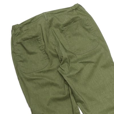 画像4: F.O.B FACTORY（エフオービーファクトリー）EASY PANTS（イージーパンツ）"CL SOLOTEX" / Olive（オリーブ）【裾上げ無料】
