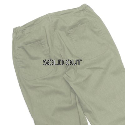 画像4: F.O.B FACTORY（エフオービーファクトリー）EASY PANTS（イージーパンツ）"CL SOLOTEX" / Olive（オリーブ）【裾上げ無料】
