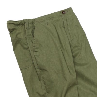 画像5: F.O.B FACTORY（エフオービーファクトリー）EASY PANTS（イージーパンツ）"CL SOLOTEX" / Olive（オリーブ）【裾上げ無料】