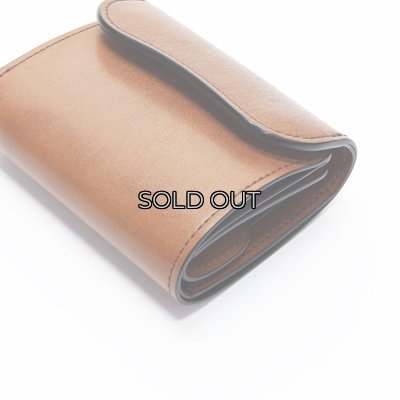 画像3: WILD SWANS（ワイルドスワンズ）ENO（イーノ）ミニ3つ折りウォレット"フルグレインブライドル"/Dark Stain（ダークステイン）