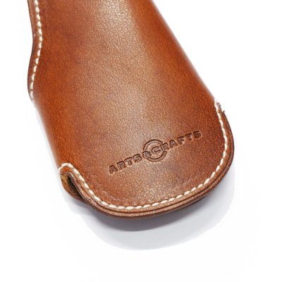 画像5: ARTS&CRAFTS(アーツアンドクラフツ)BRASS SHOEHORN KEYCASE(ブラスシューホーンキーケース)ELBAMATT ACC/Tan(タン)