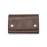 ARTS&CRAFTS（アーツアンドクラフツ）BOX-COIN COMPACT WALLET（ボックスコインコンパクトウォレット）ELBAMATT ACC/Choco（チョコ）