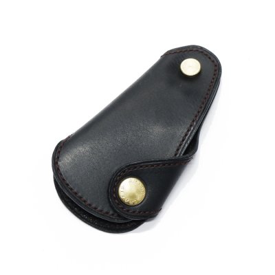 画像1: ARTS&CRAFTS（アーツアンドクラフツ）BRASS SHOEHORN KEYCASE（ブラスシューホーンキーケース）ELBAMATT ACC/Black（ブラック）