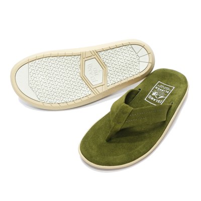 画像2: ISLAND SLIPPER（アイランドスリッパ）PT203 レザートングサンダル/Army Suede（アーミースエード）