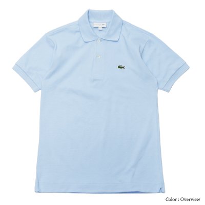 画像2: LACOSTE（ラコステ）Classic Fit Pique Polo Shirt（クラシックフィットピケポロシャツ）/Overview（サックスブルー）・Turquin Blue（ターコイズブルー）※Imported from France