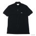 画像4: LACOSTE（ラコステ）Classic Fit Pique Polo Shirt（クラシックフィットピケポロシャツ）/Flamant（フラミンゴ）・Black（ブラック）※Imported from France