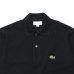 画像6: LACOSTE（ラコステ）Classic Fit Pique Polo Shirt（クラシックフィットピケポロシャツ）/Flamant（フラミンゴ）・Black（ブラック）※Imported from France (6)