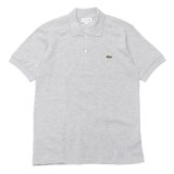 LACOSTE（ラコステ）Classic Fit Pique Polo Shirt（クラシックフィットピケポロシャツ）/Silver Chine（杢シルバーグレー）※Imported from France