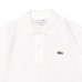画像6: LACOSTE（ラコステ）Classic Fit Pique Polo Shirt（クラシックフィットピケポロシャツ）/White（ホワイト）・Navy（ネイビー）※Imported from France (6)
