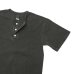 画像4: Good On（グッドオン）Short Sleeve Henley Neck Tee（ショートスリーブヘンリーネックTシャツ）"Pigment Dye"/Black（ブラック）