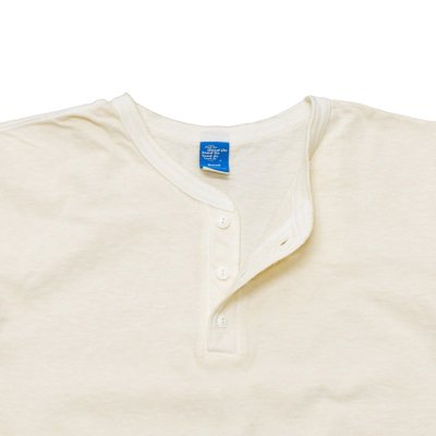 画像3: Good On（グッドオン）Short Sleeve Henley Neck Tee（ショートスリーブヘンリーネックTシャツ）"Pigment Dye" / Natural（ナチュラル）