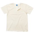 Good On（グッドオン）Short Sleeve Henley Neck Tee（ショートスリーブヘンリーネックTシャツ）"Pigment Dye"/Natural（ナチュラル）