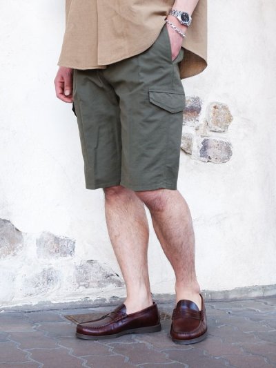 画像12: 『OUTLET』giabsarchivio(ジャブスアルキヴィオ)TIZIANO SHORTS(ティッツィアーノショーツ)COTTON GROSGRAIN STRETCH/Greyish Green(グレイッシュグリーン)