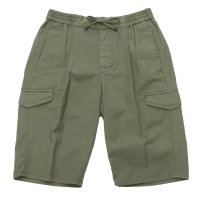 giabsarchivio（ジャブスアルキヴィオ）TIZIANO SHORTS（ティッツィアーノショーツ）COTTON GROSGRAIN STRETCH/Greyish Green（グレイッシュグリーン）